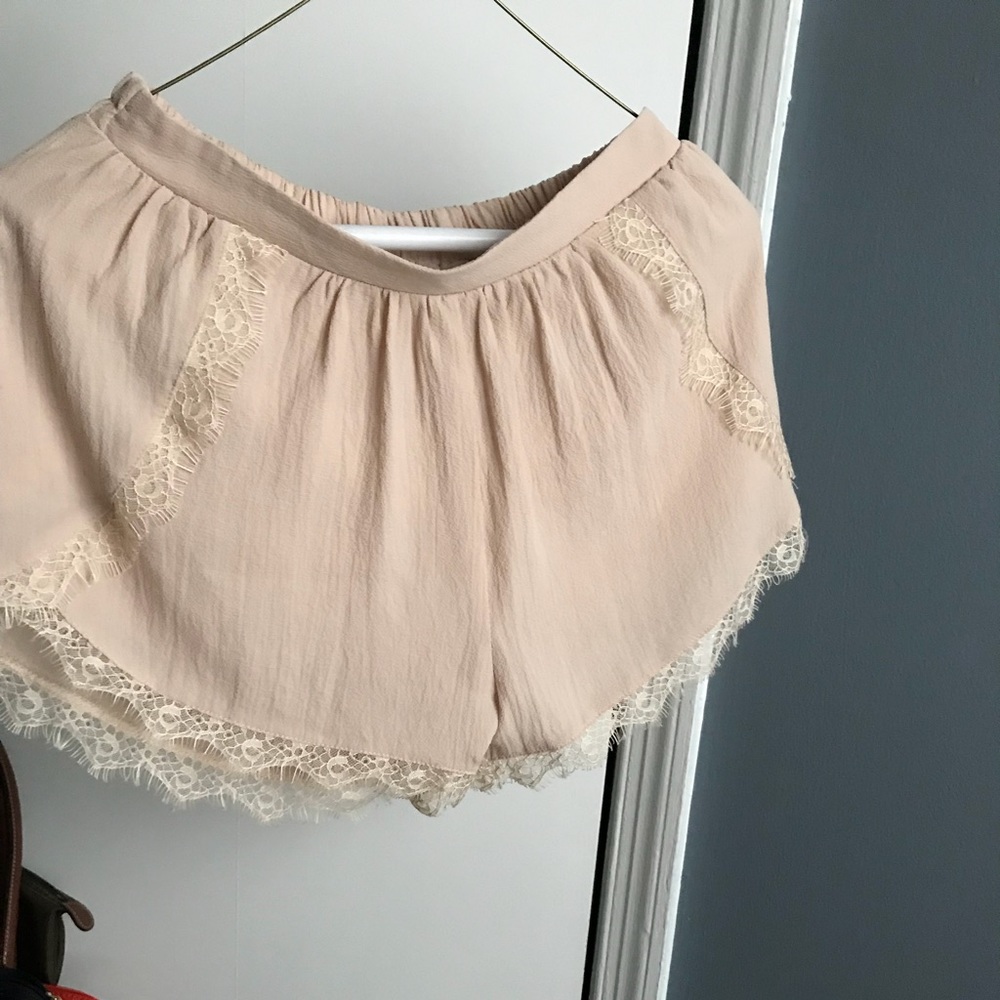 Lush lace shorts